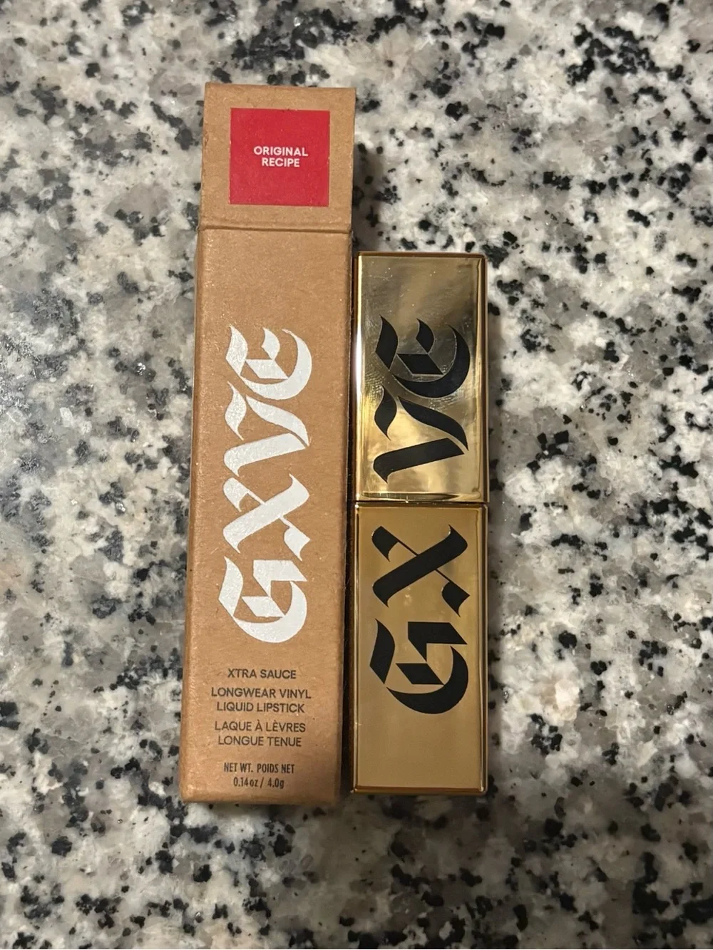 GXVE Xtra Sauce Longwear Vinyl Liquid Lipstick Original Recipe